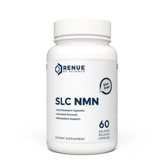 Renue By Science NMN supplement bottle and capsules