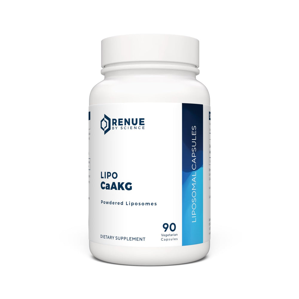 RENUE by Science CA AKG supplement bottle with 90 capsules
