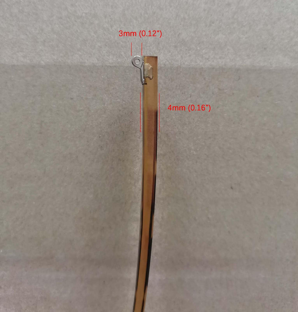 Eyewear replacement arms with screws and hinge