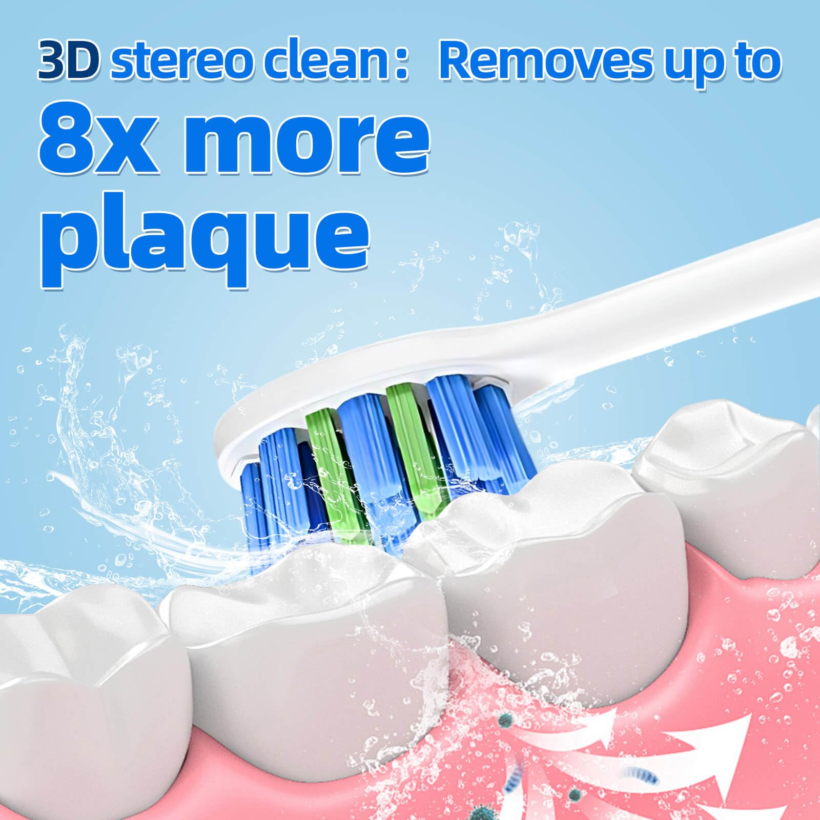 Compatible with G2 C1 C2 4100 5100 6100 Sonicare handles