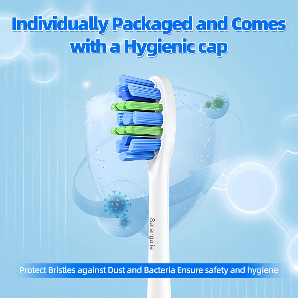Sonicare brush heads in packaging for DiamondClean and ProtectiveClean