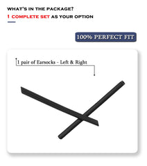 Easy-install rubber temple sleeve for Oakley Conductor OX3186 OX3187