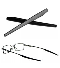 Replacement earsocks for Oakley Mono Shock OX3098 – black, front view