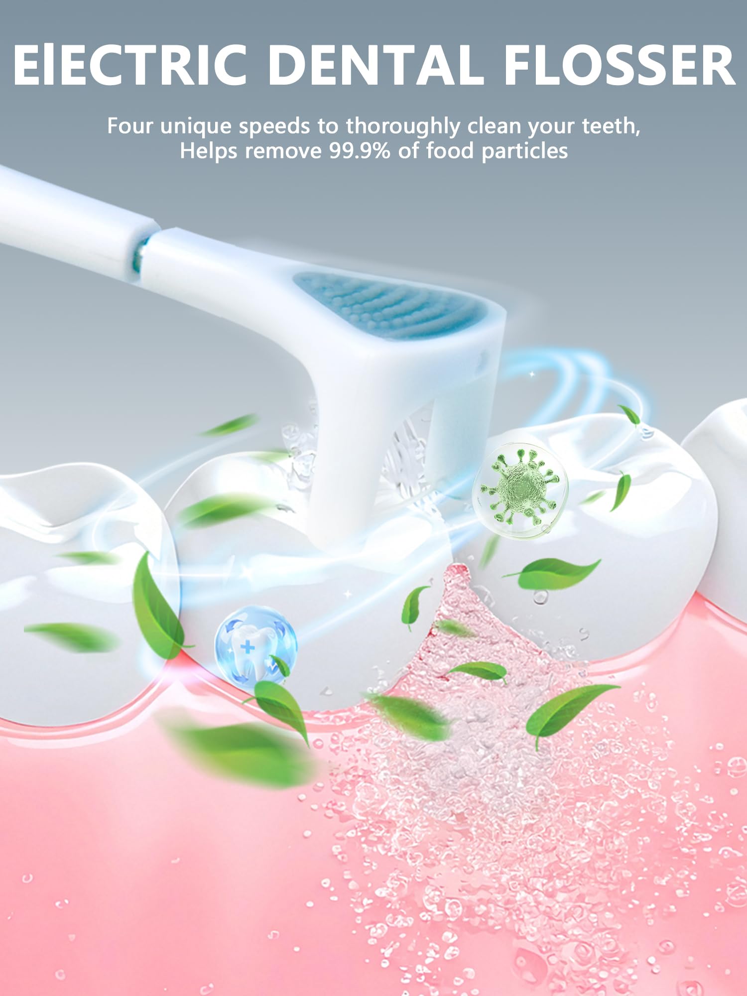 50 replacement heads for the electric flosser