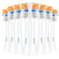 Eight-pack replacement toothbrush heads for Philips Sonicare
