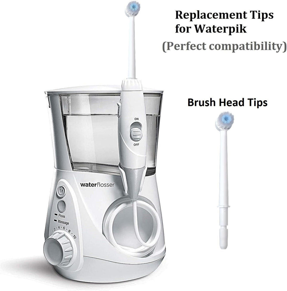 Assorted Waterpik replacement heads compatible with WP-series