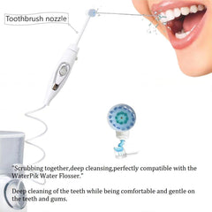 Water flosser replacement head compatible with WP-100 to WP-950