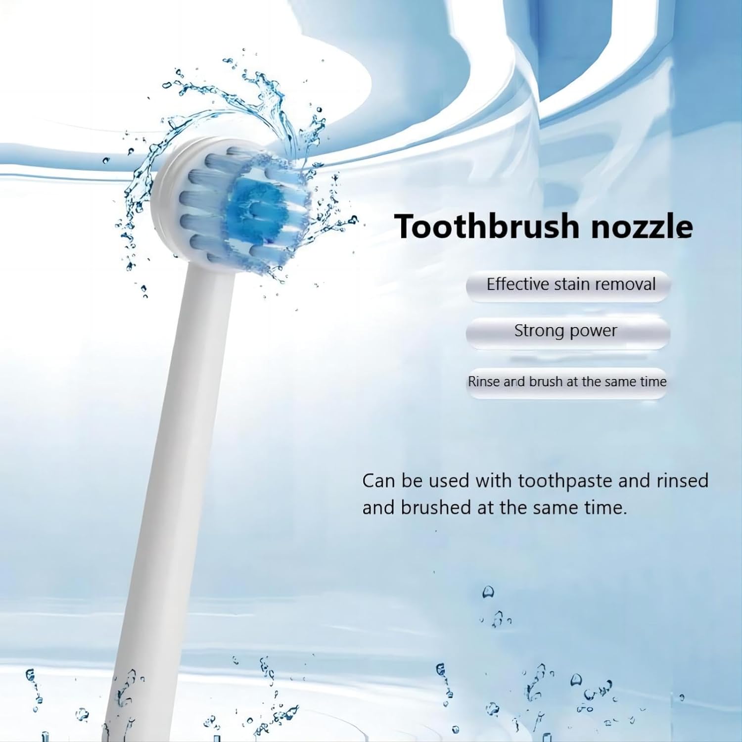 Waterpik replacement brush head tip fitting WP-110 and WP-130W