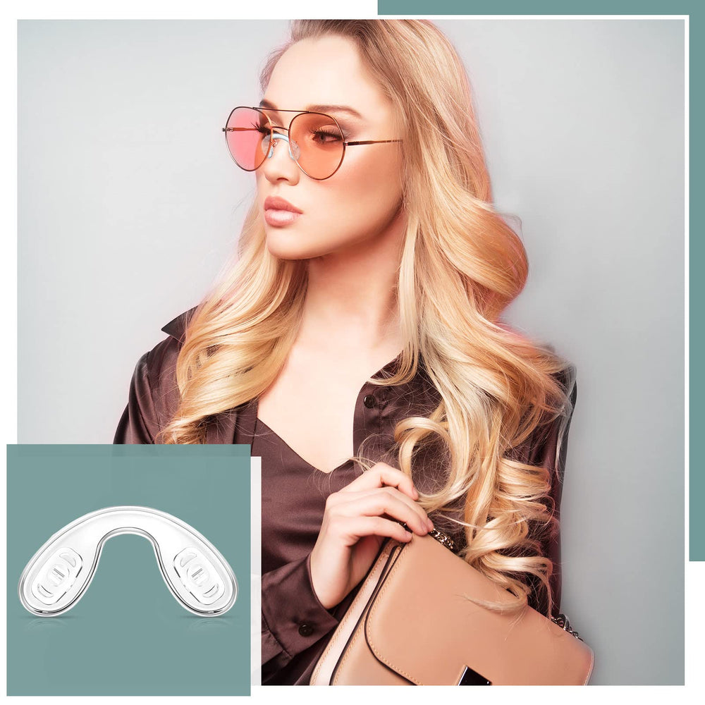 Replacement nose pads for sunglasses and reading glasses