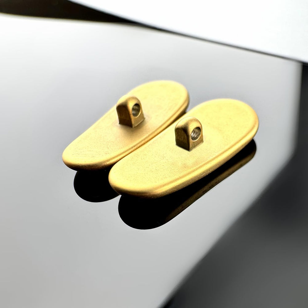 Titanium Ray-Ban nose pads replacement kit components