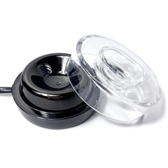 Front view of replacement Sonicare charger base with induction cover