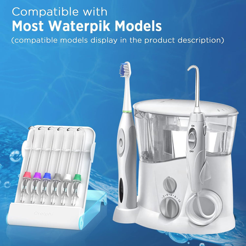 Implant denture tip designed for hard-to-reach areas