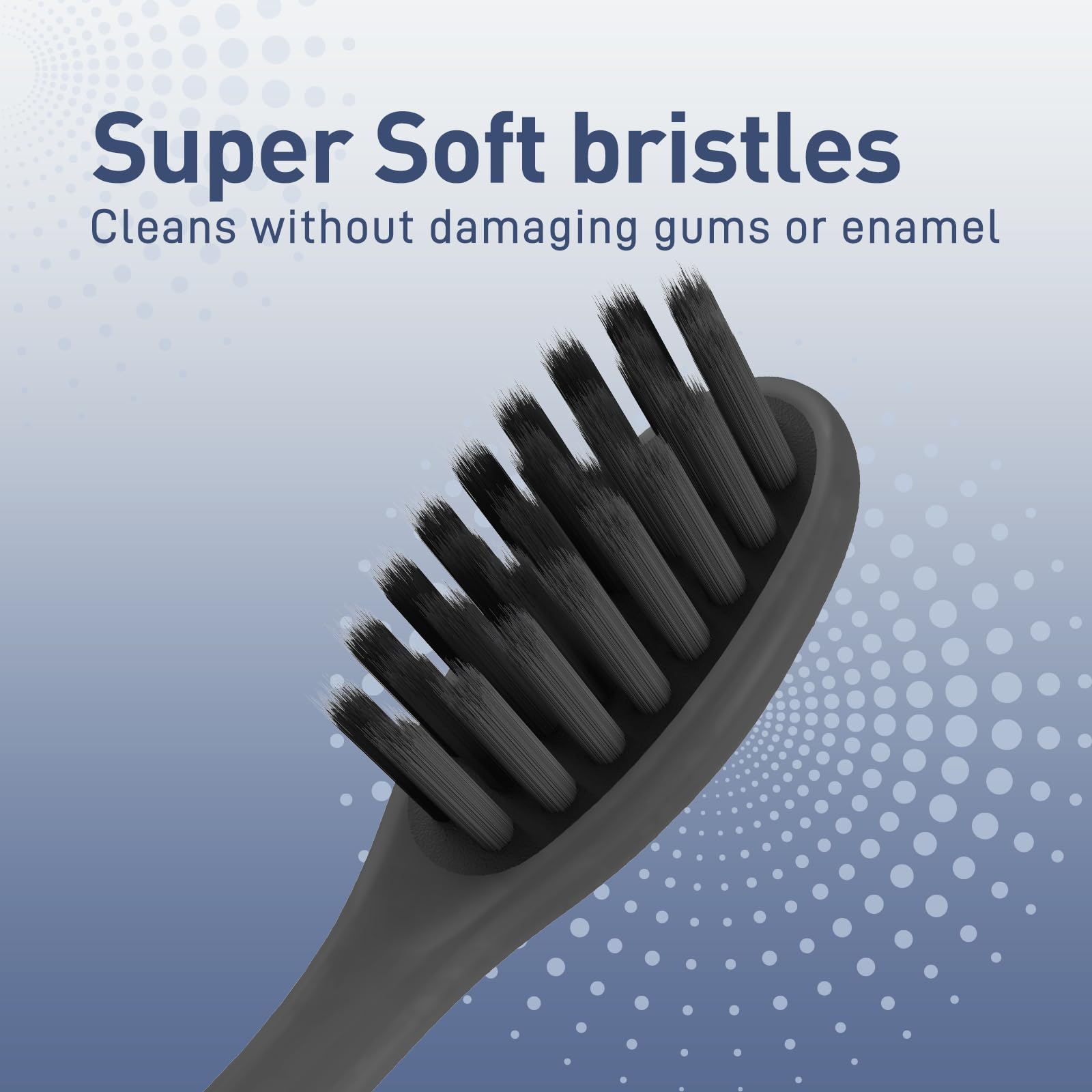 Integrated tongue cleaner on the reverse side