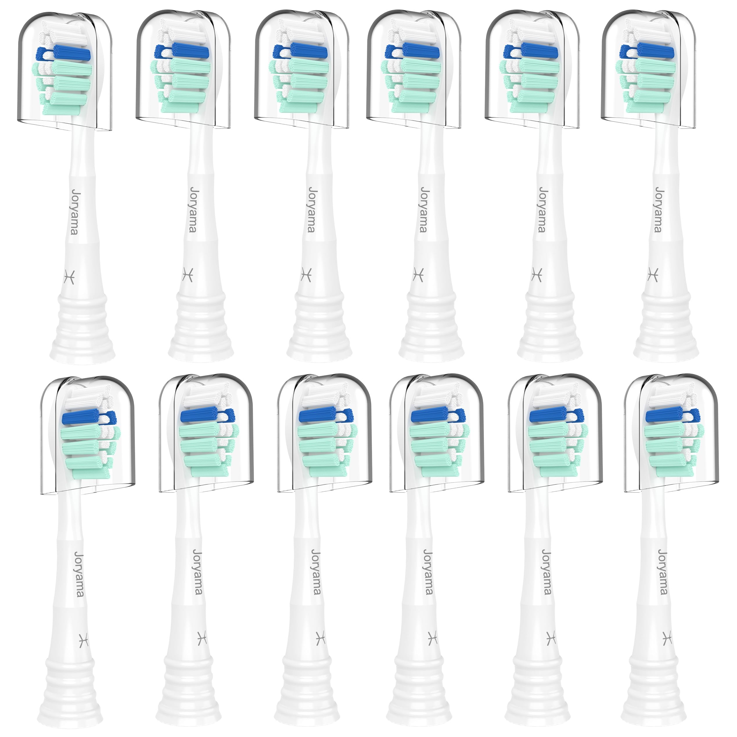 12-pack Philips Sonicare replacement brush heads