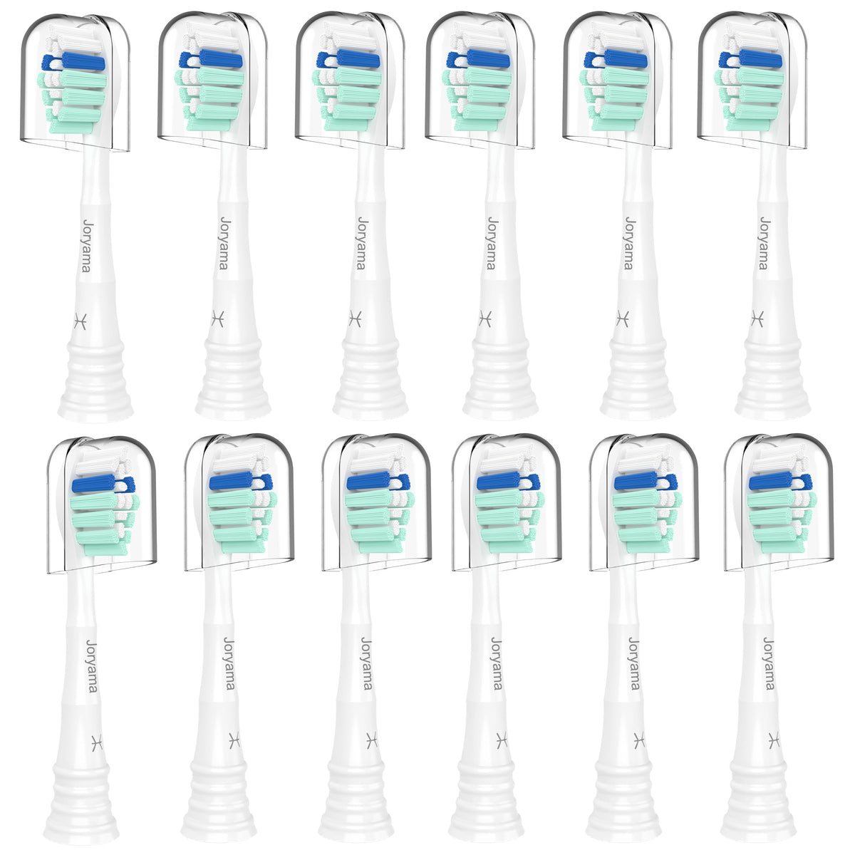 12-pack Philips Sonicare replacement brush heads