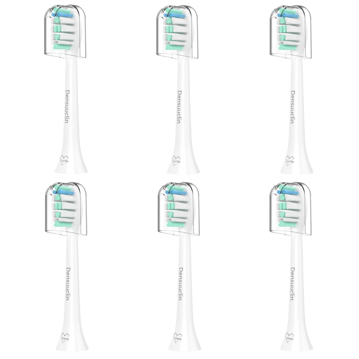 Densuuclin Philips Sonicare replacement heads compatible with models C1-C3 and more