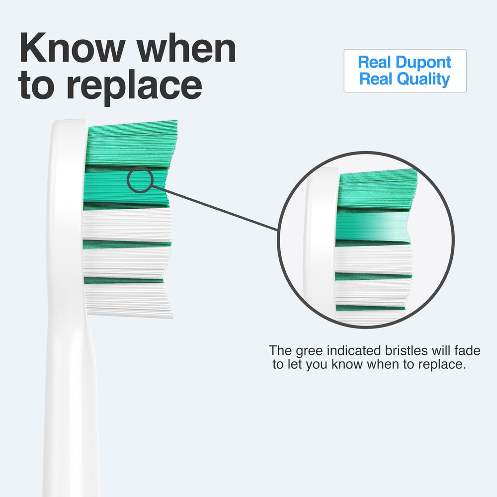 High-density bristles for effective plaque removal