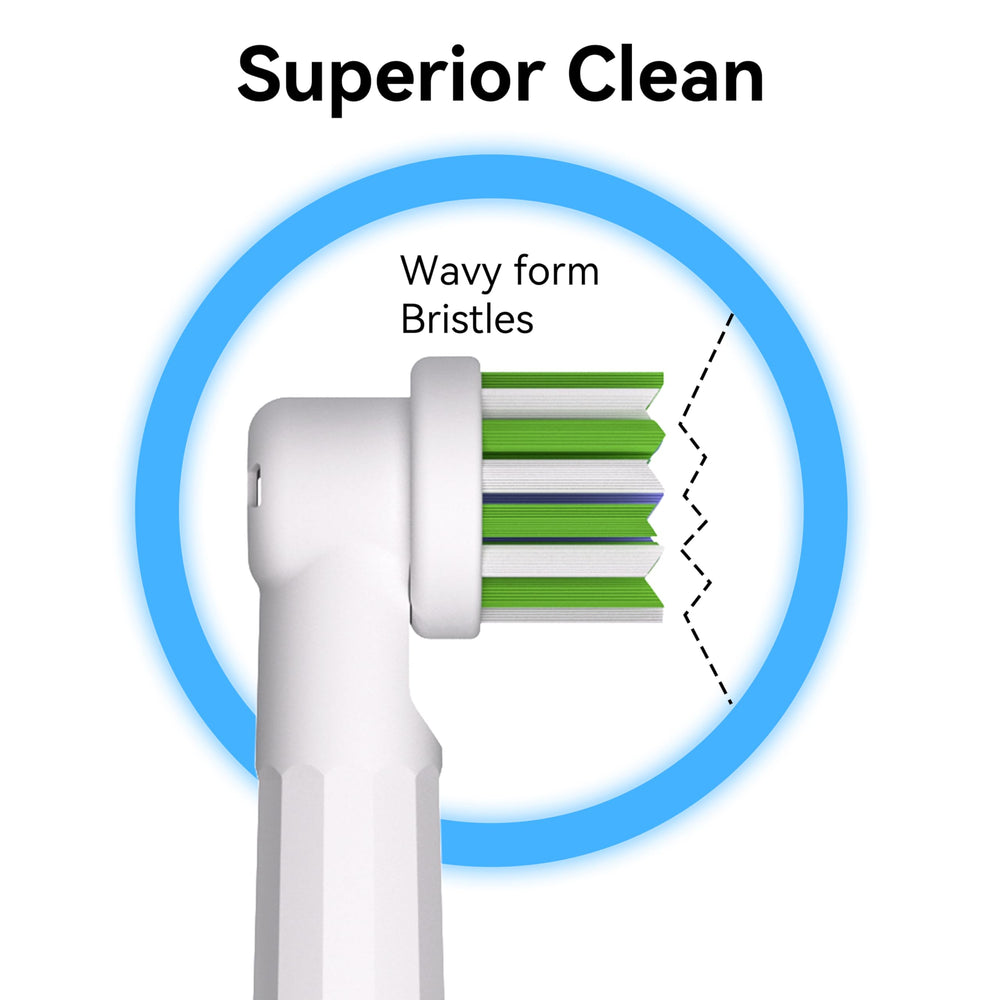 Easy snap-on installation of a new brush head