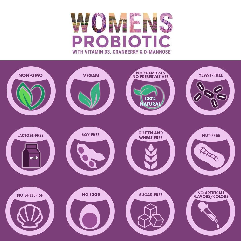 Prebiotics and cranberry juice icons