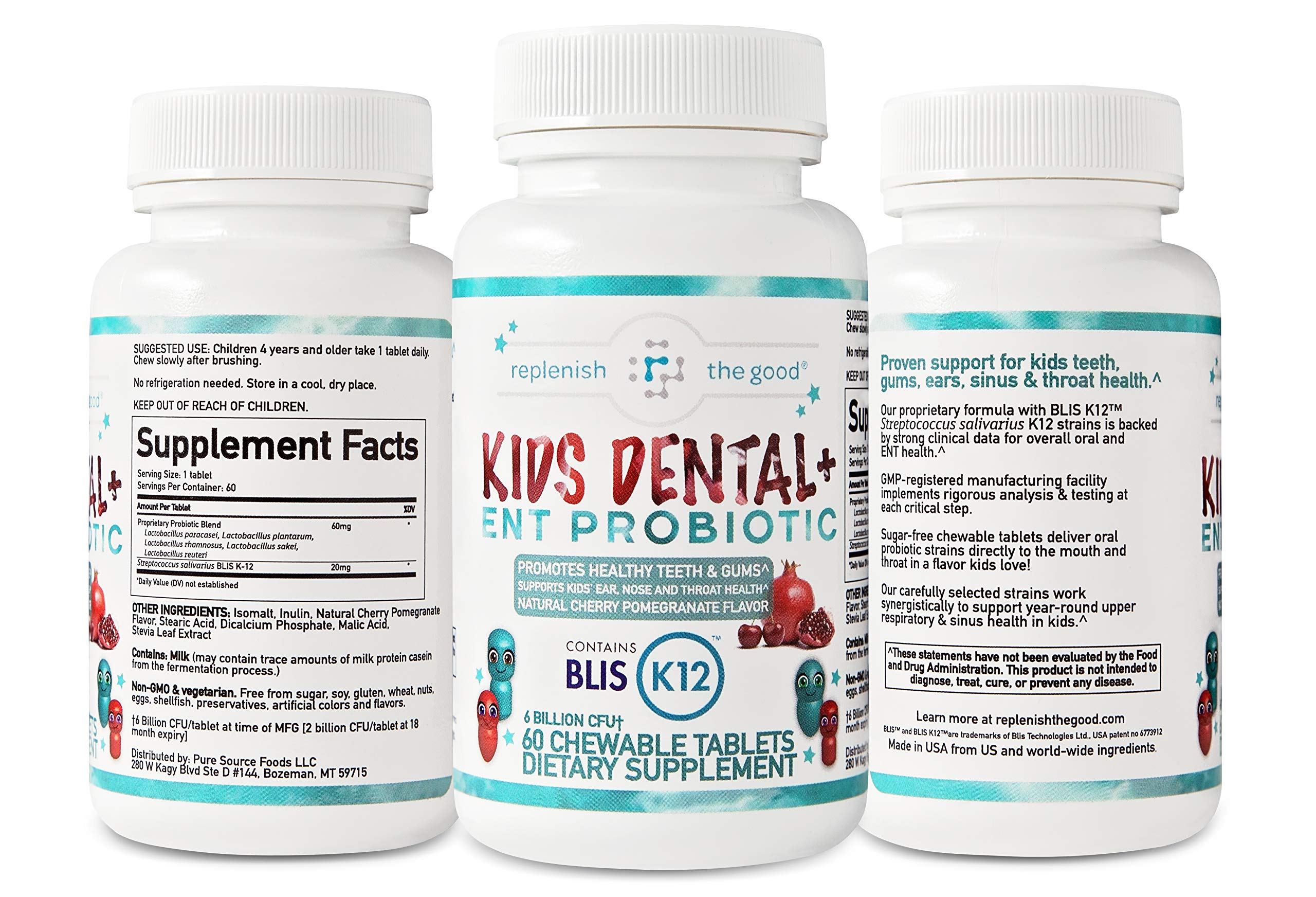 Icon representing ENT health support from BLIS K12 probiotic