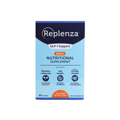 Replenza Daily GLP-1 Nutritional Support bottle with 60 tablets
