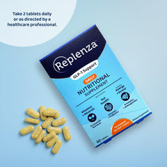 Probiotic and enzyme blend suggesting gut health support
