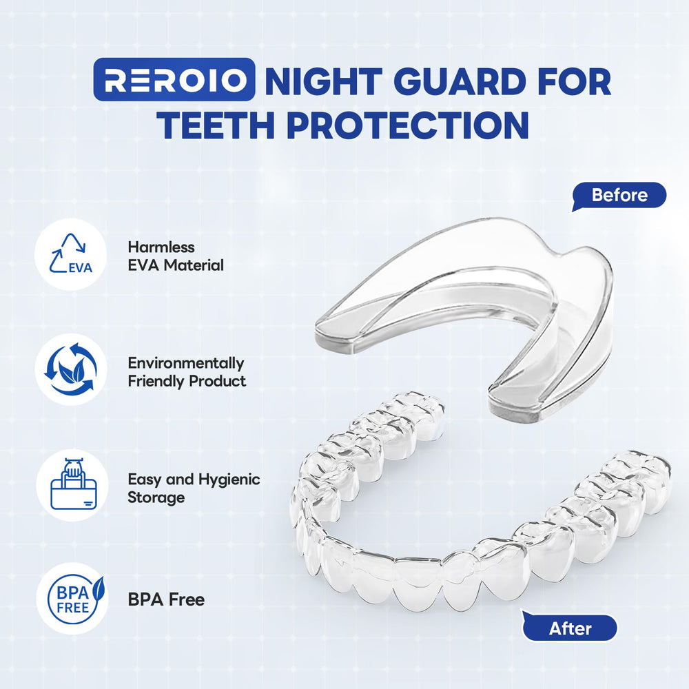 Portable storage box for REROIO mouth guard