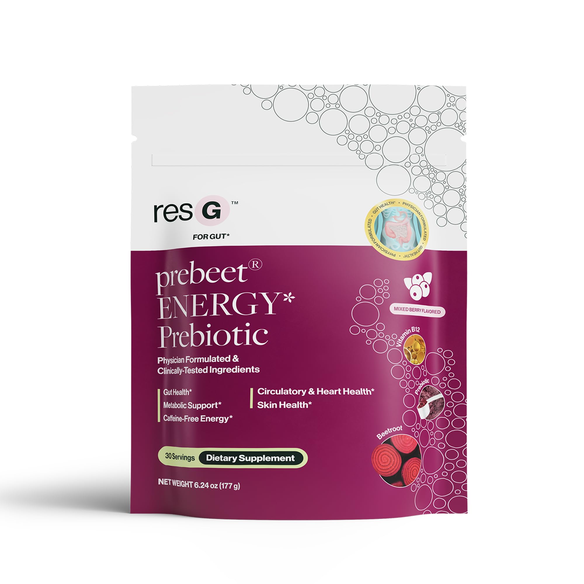 ResBiotic resG prebeet bottle front view