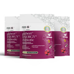 ResBiotic resG prebeet bottle with label on countertop