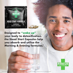 Detox kit packaging with 10-day plan graphic