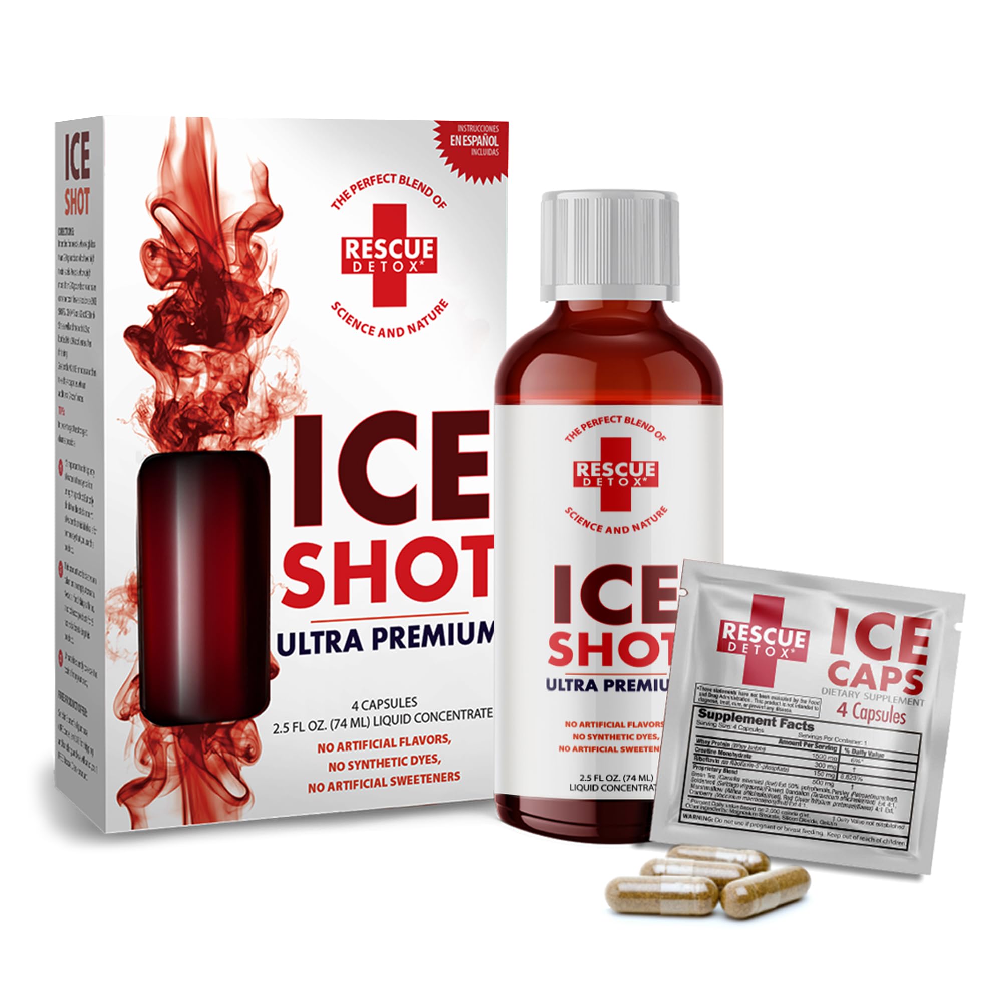 Rescue Detox ICE Shot 2.5oz bottle product image