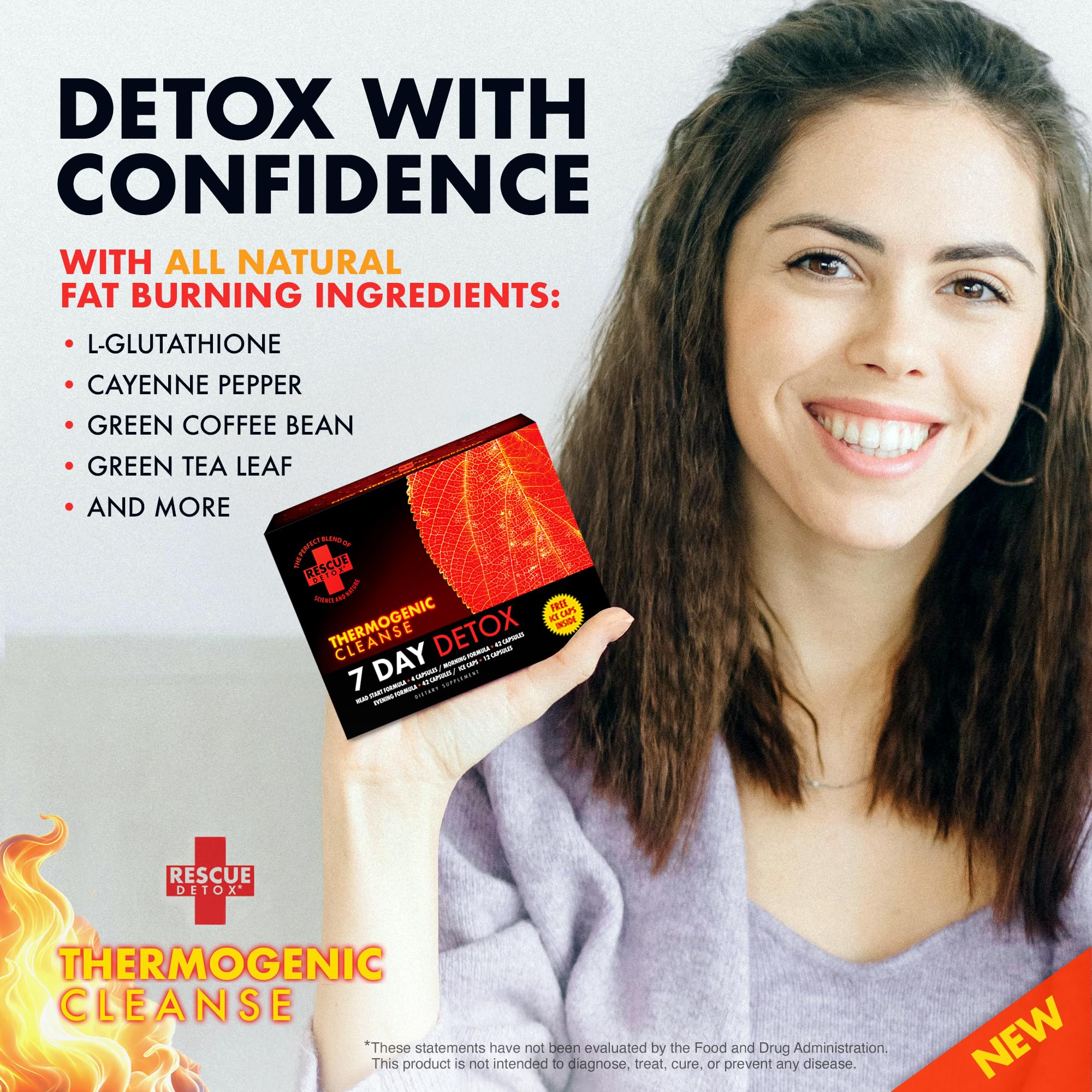 Rescue Detox kit flatlay demonstrates the comprehensive cleanse components together.