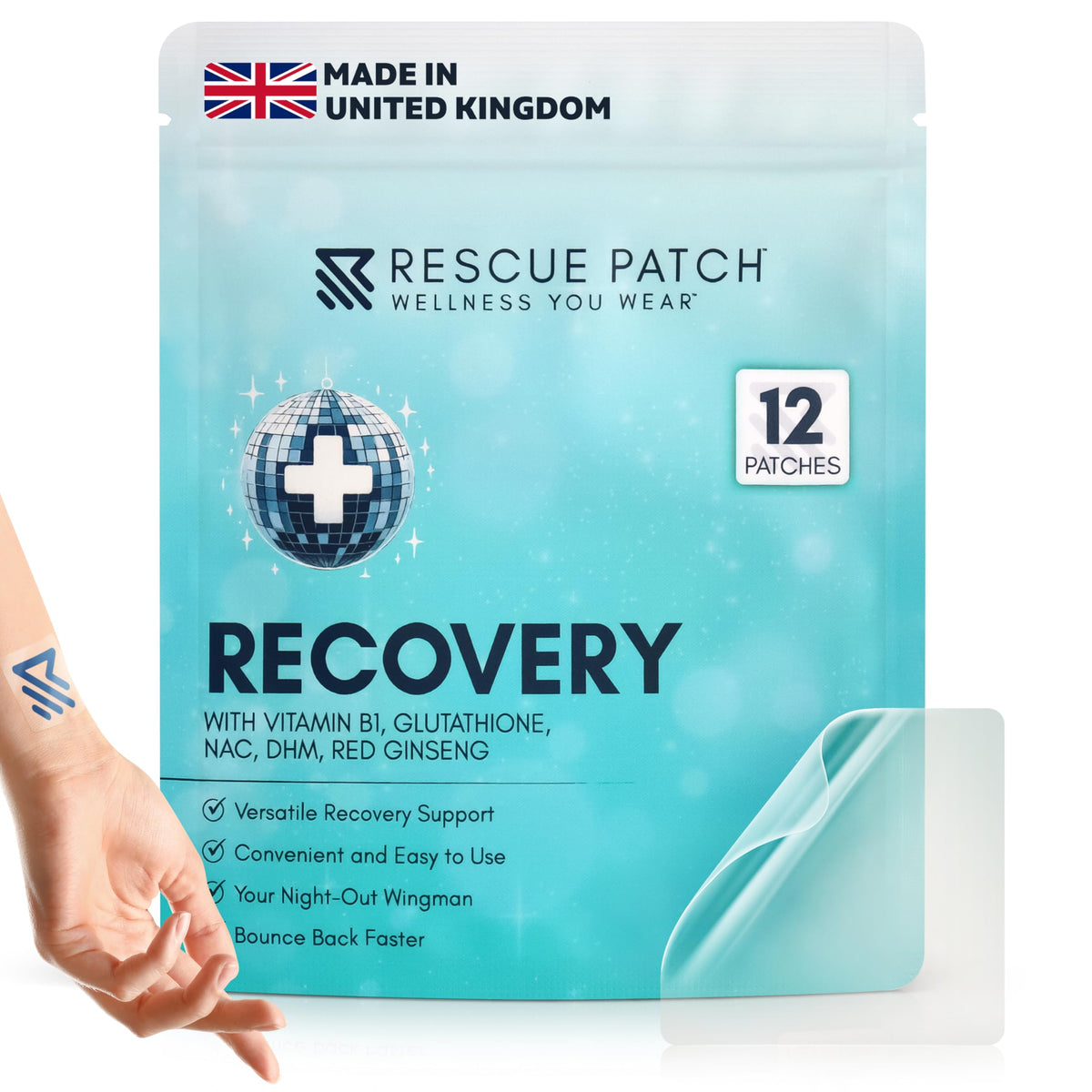 Rescue Patch product image with packaging