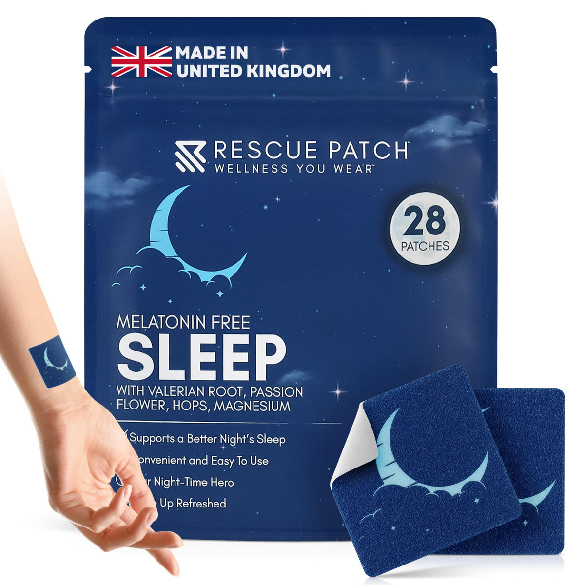 Rescue Patch extra-strength sleep patches for adults