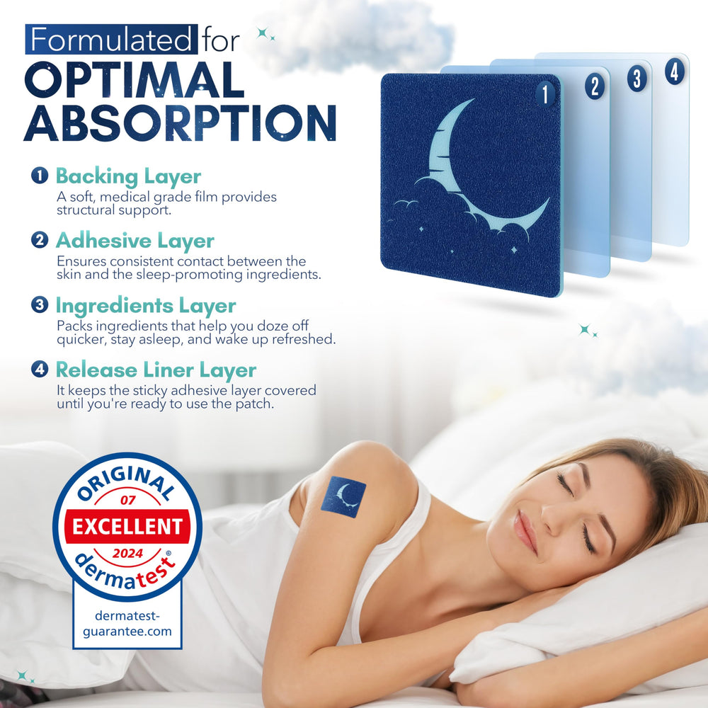 Adult sleep patches from Rescue Patch for overnight use