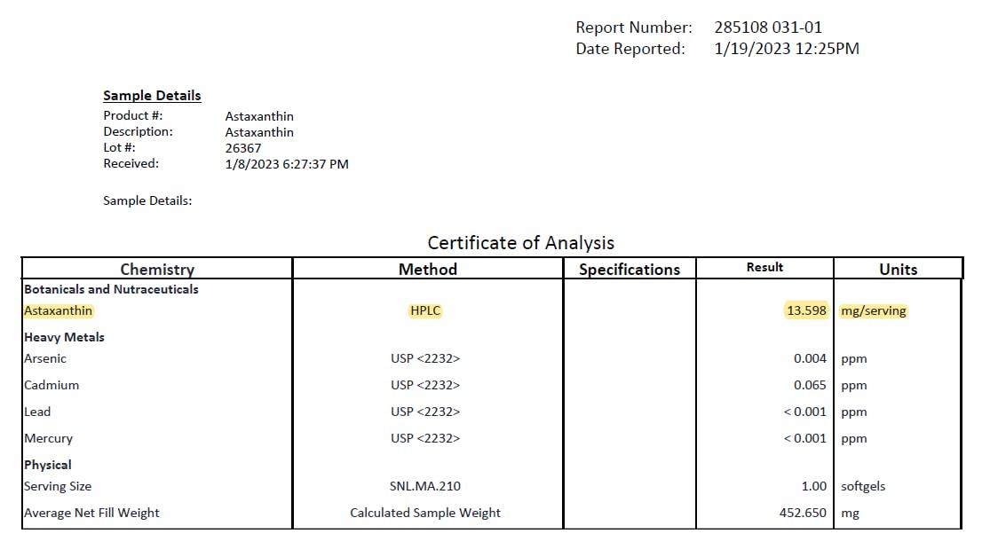 Close-up of Icelandic astaxanthin from Haematococcus pluvialis