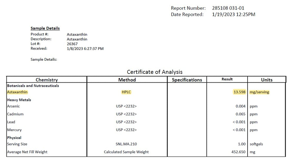 Close-up of Icelandic astaxanthin from Haematococcus pluvialis