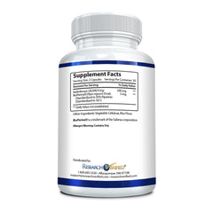 Vitamin K2-free nattokinase formulation label