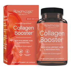 Front product shot of Reserveage Beauty Collagen Booster bottle