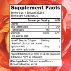 Close-up of Reserveage Collagen Candy 2.3 oz package