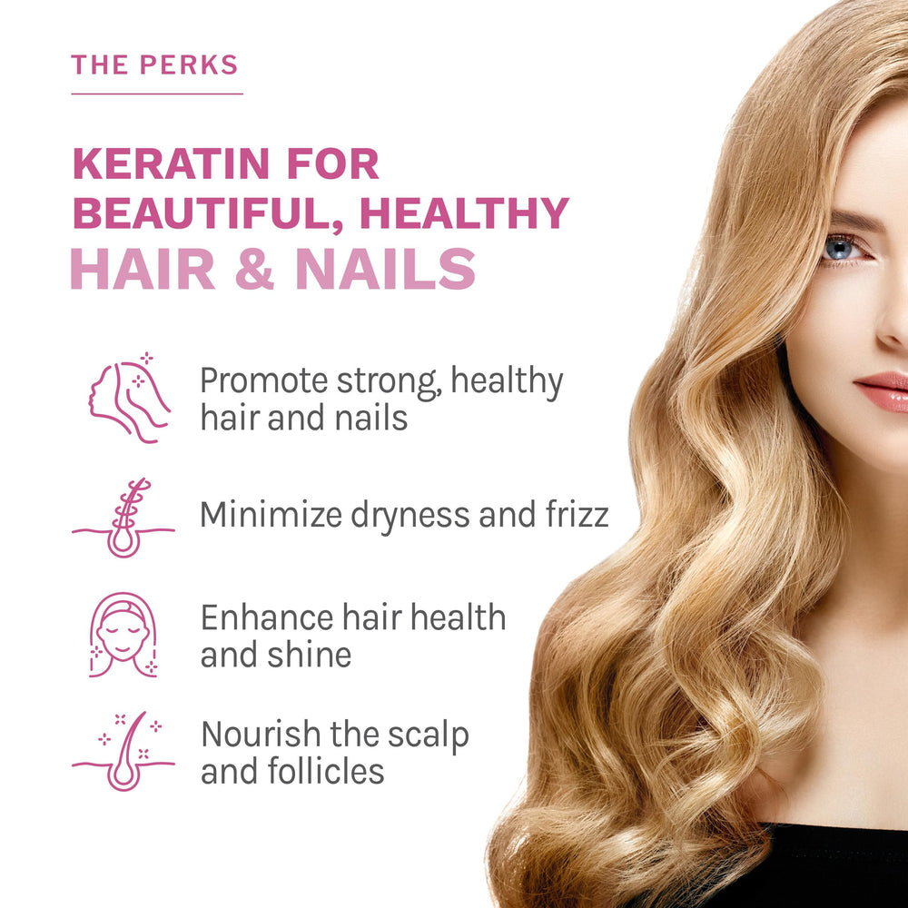 Keratin Hair Booster capsules