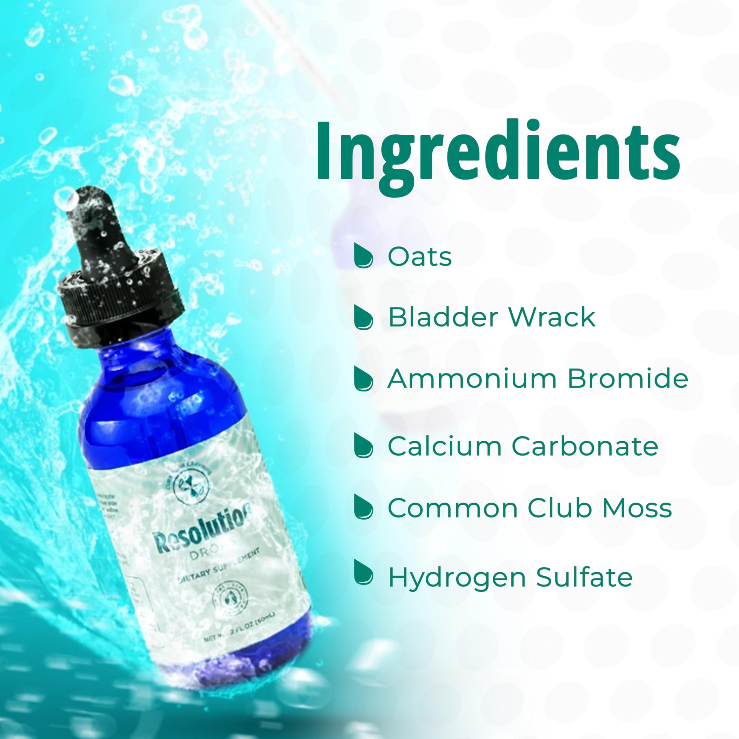 RESOLUTION DROPS morning routine scene highlighting a simple wellness ritual.