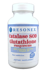 Resonex Catalase, SOD and Glutathione Frequencies bottle label