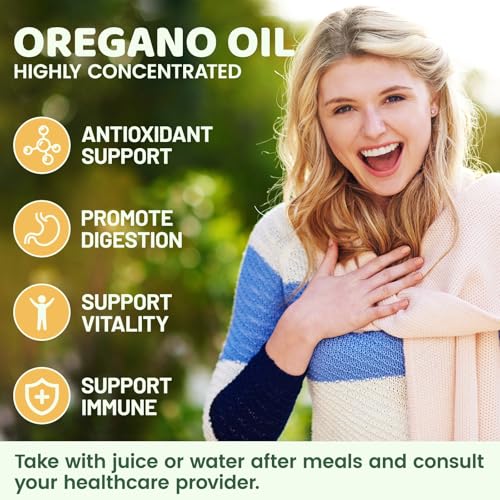 Respiratory support oregano oil capsules