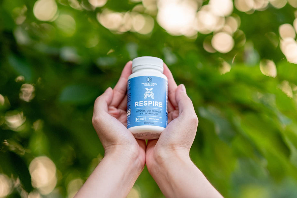 Vegetarian capsule formula for lung health