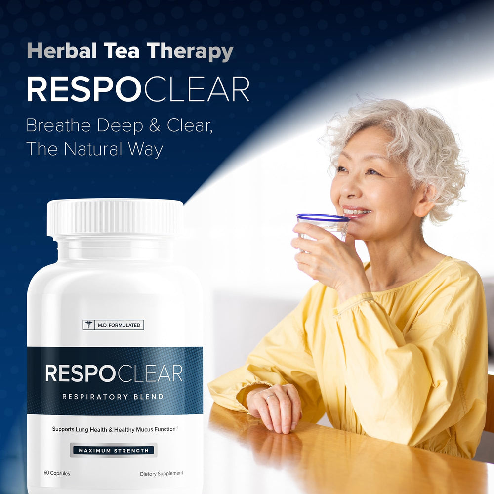 RespoClear 60 caps bottle with label