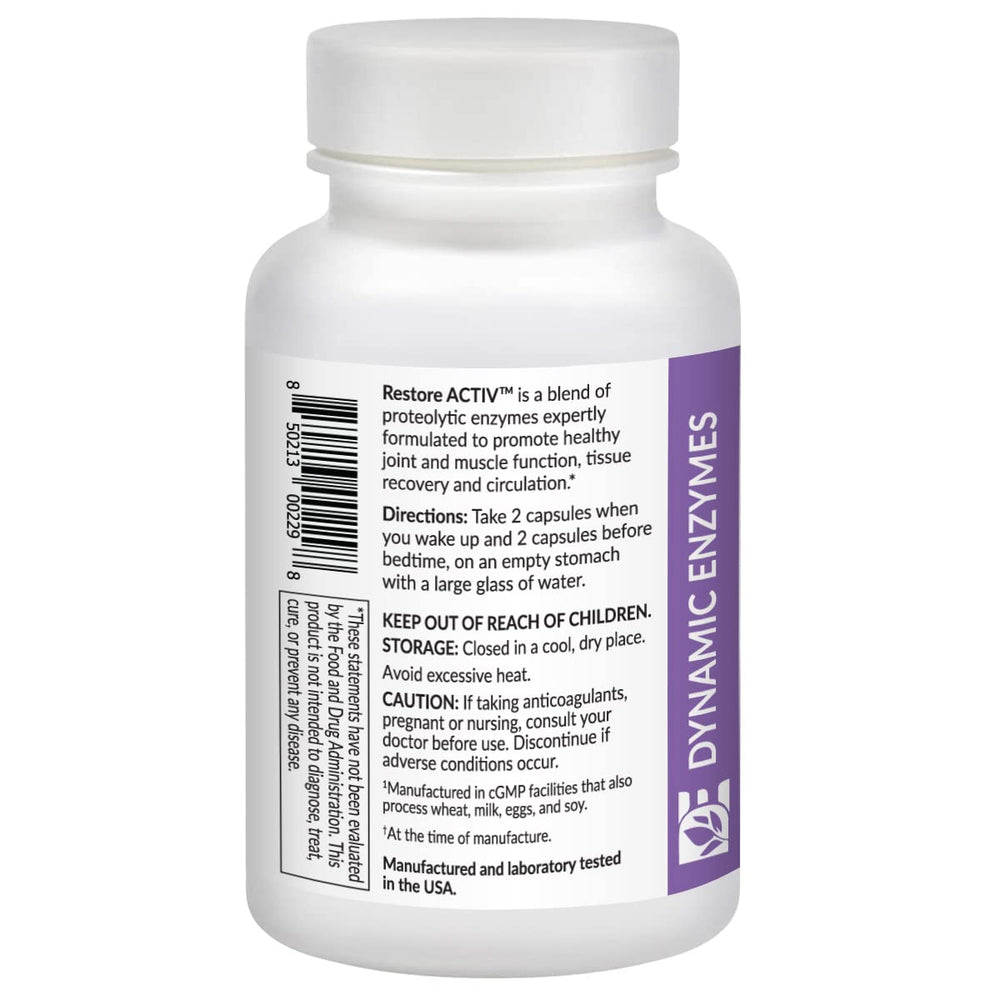 Nattokinase enzyme capsules