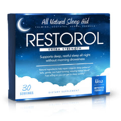 Restorol bottle and packaging
