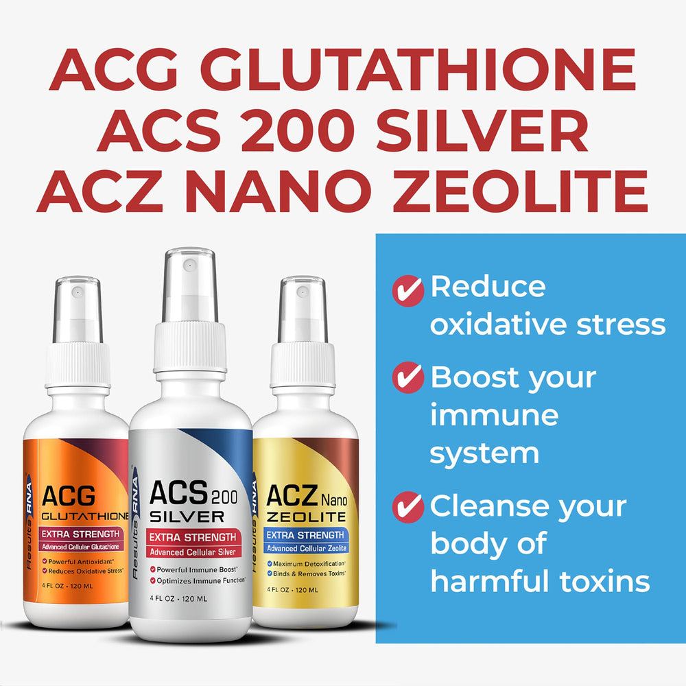 Results RNA ACS200 Silver spray for convenient immune support on the go
