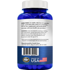 Vegan-friendly Resveratrol supplement bottle